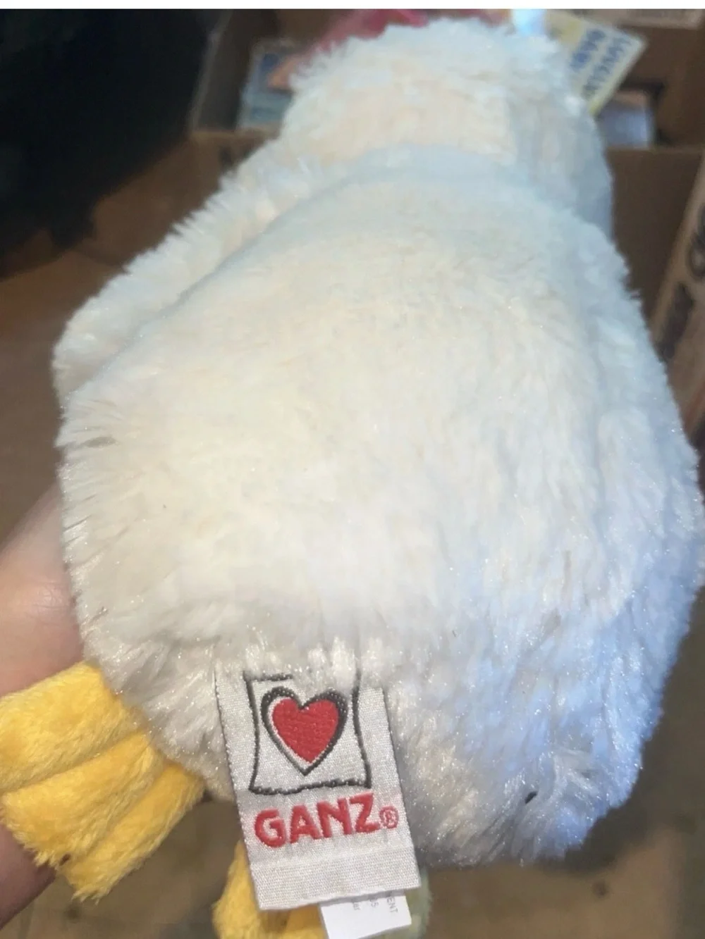 Ganz Webkinz Duck Plush  Stuffed Animal